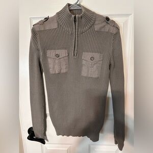 American Rag Gray Sweater/Shirt size Medium.